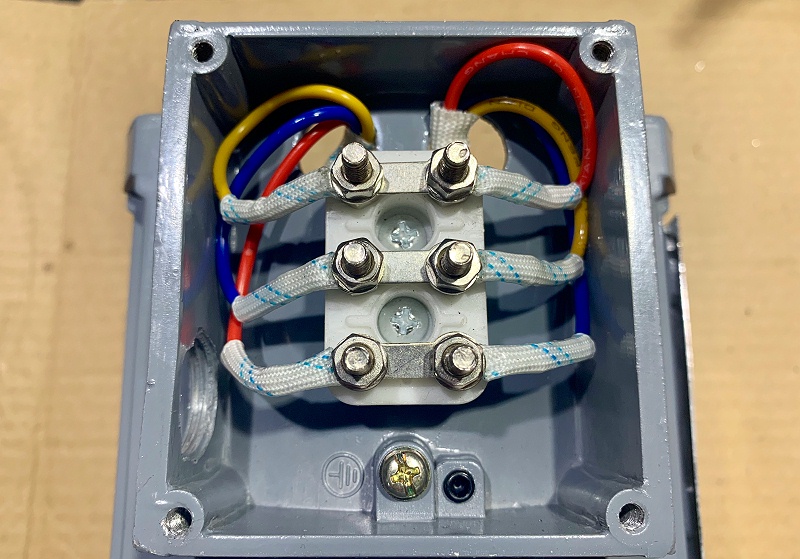 三相鼠籠式異步電動機三角形接法