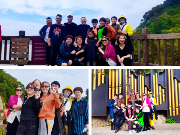 森力電機員工合照